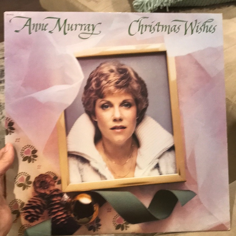 3/$25 Anne Murray Christmas Wishes Vintage Vinyl Album 1981